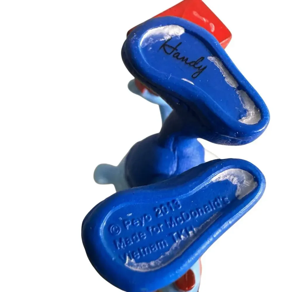 McDonalds smurfs handy